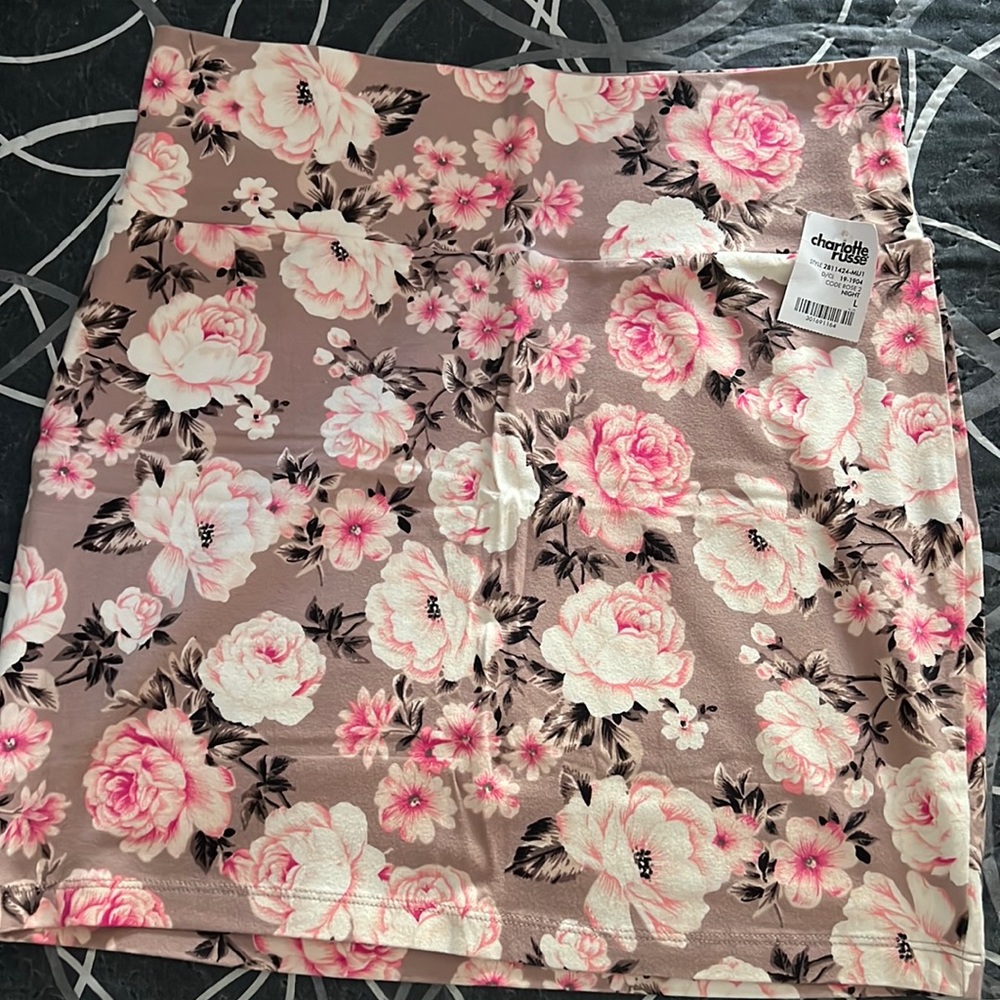 Floral Mini Skirts